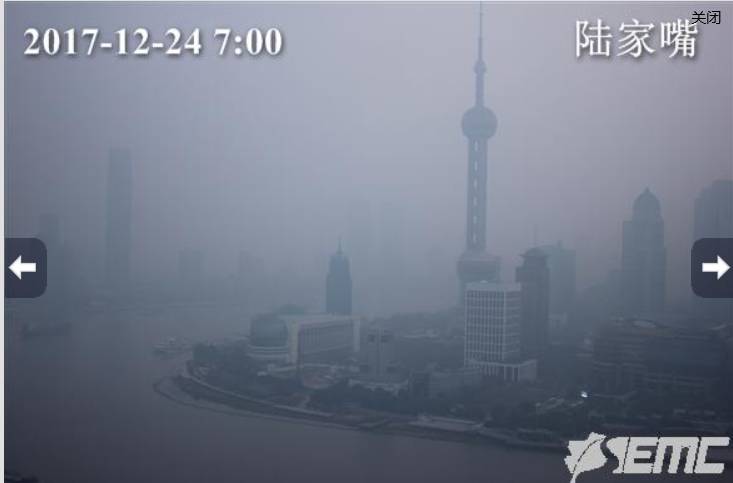 提醒:上海目前空气质量重度污染 实时指数222
