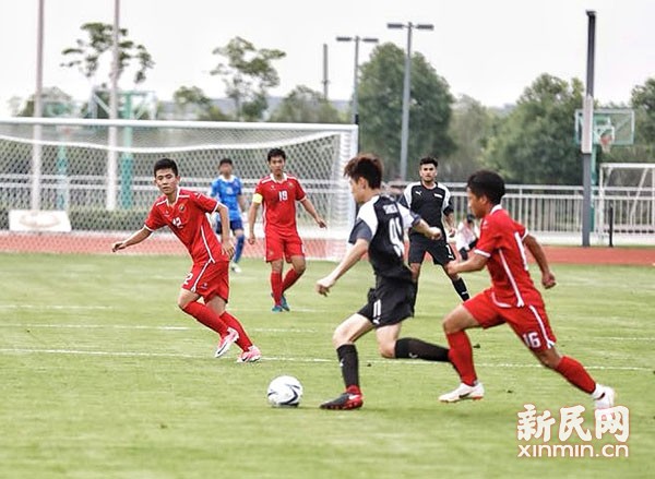 2018中国(上海)国际青少年校园足球邀请赛开幕