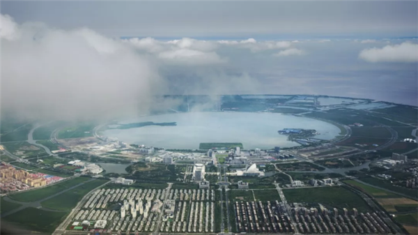 滴水湖的湖心岛将建艺术中心!预计2023年竣工