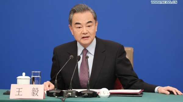 外交部长王毅回应“南海行为准则谈判不透明” ：反对别有用心的干涉 