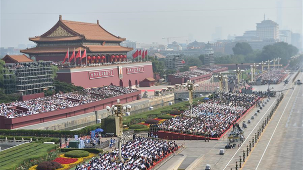 院校科研方队：平均学历最高 首次亮相国庆阅兵