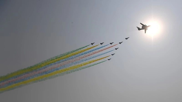 受阅空中梯队凸显5大亮点