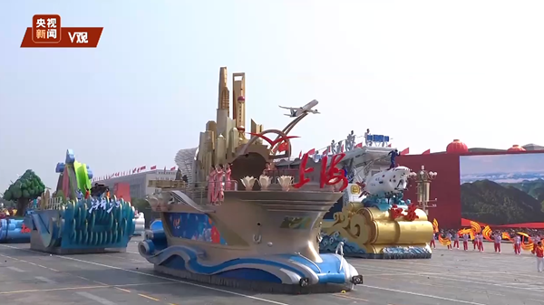 上海彩车丨时尚魔都 奋进上海