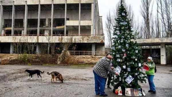 33年后，切尔诺贝利出现了一棵圣诞树...重返“鬼城”，你准备好了吗？