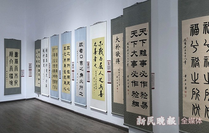 将军书法家用近五百幅书法作品展现家国情怀
