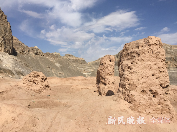 巴楚县有一座屹立千年的唐王城遗址