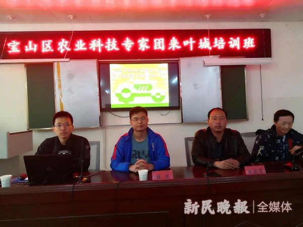 上海市宝山区农委专家团赴新疆叶城开展农业科技培训