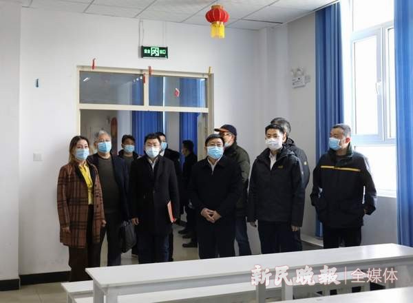 宝山区代表团赴喀什叶城县 调研技工学校援建工作