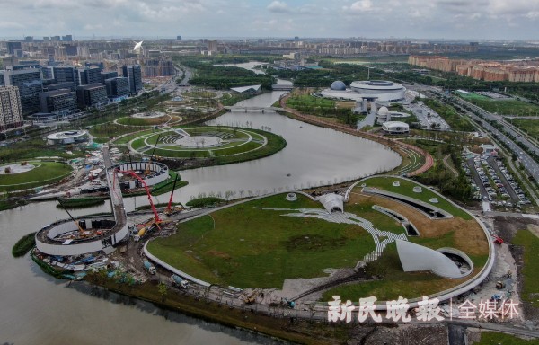 上海市最大的海绵公园——星空之境海绵公园正式开园试运行