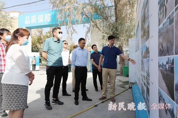 上海市对口支援新疆喀什“文化润疆”行动计划编制组到喀什调研