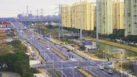 地铁14号线运营前，锦绣东路这个路段建成通车啦