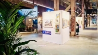 用艺术连接过去和未来！浦东这所小学的师生画展开进百年老船厂