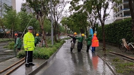 受台风影响 上海部分路段限速 道路积水已清除