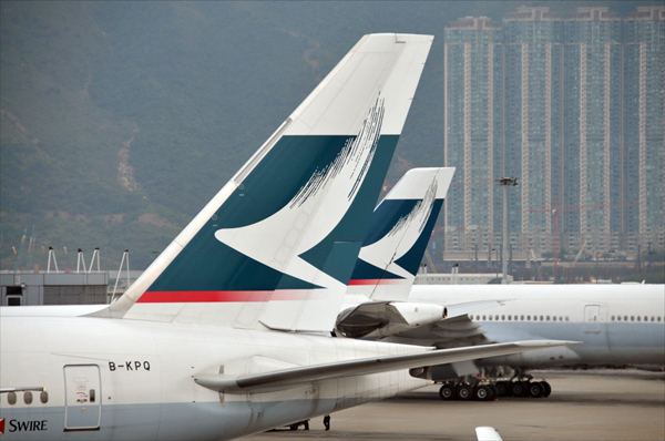 香港国泰航空图片图片