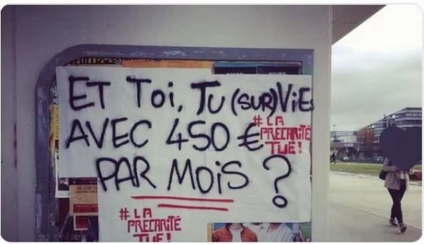 大学生为450欧元生活费自杀!这代法国年轻
