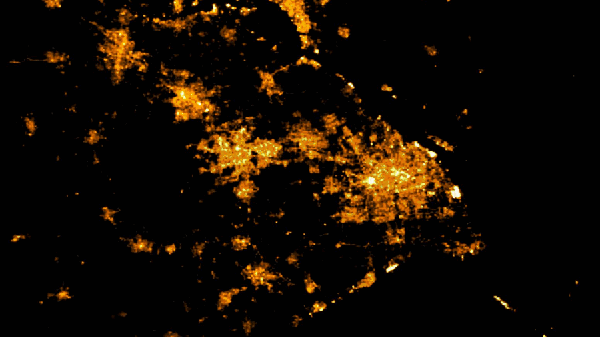 夜上海为啥越来越“亮”？这张卫星图透露“魔都”的一个重要信息：经济逐步恢复、后劲十足