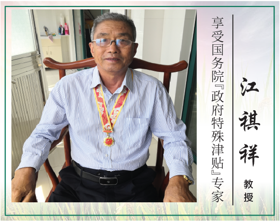 中华人民共和国成立70周年纪念章获得者江祺祥教授历时十余年为糖