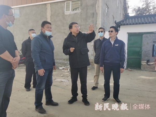 上海援疆前方指挥部调研检查叶城县援疆项目进展情况